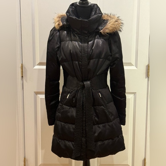 Laundry by Design Jackets & Blazers - Laundry by Design Knee Length Puffer Coat with a detachable Faux Fur Hood sz XL